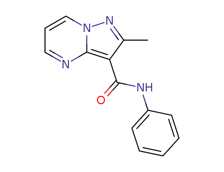 2-methyl-N-phenylpyrazolo<1,5-a>pyrimidine-3-carboxamide