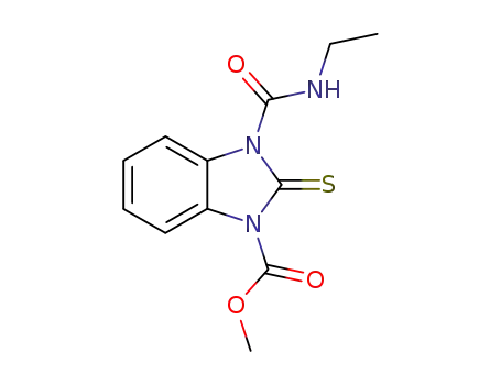 3-Ethylcarbamoyl-2-thioxo-2,3-dihydro-benzoimidazole-1-carboxylic acid methyl ester
