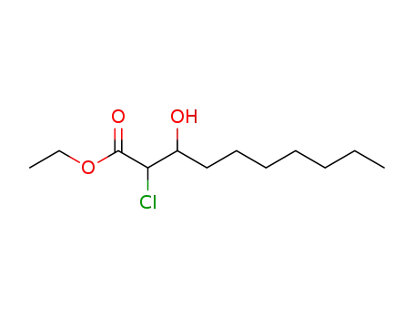ethyl 2-chloro-3-hydroxydecanoate