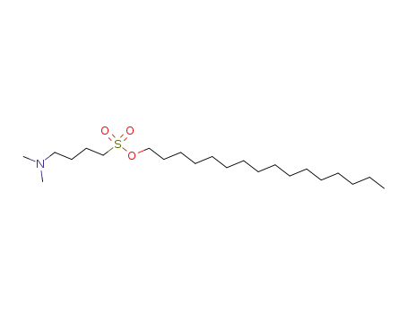 4-Dimethylamino-butane-1-sulfonic acid hexadecyl ester