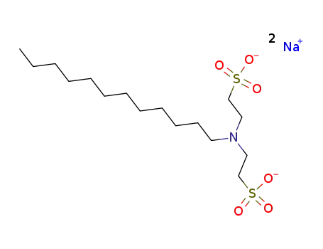 N,N-bis(2-sulfoethyl)-1-dodecanamine disodium salt