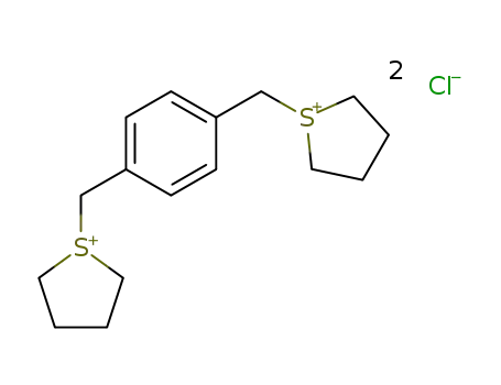 p-phenylenedimethylene-1,1-bis(tetrahydrothiophen-1-ium)dichloride