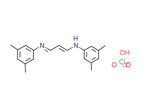 N-<3-(3,5-Dimethylphenylimino)-1-propenyl>-3,5-dimethylanilin-Hydrogenperchlorat