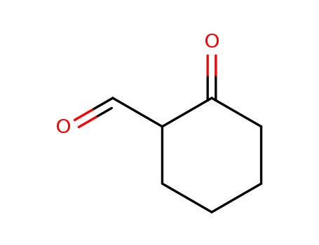 Molecular Structure of 1193-63-1 (Cyclohexanecarboxaldehyde, 2-oxo-)