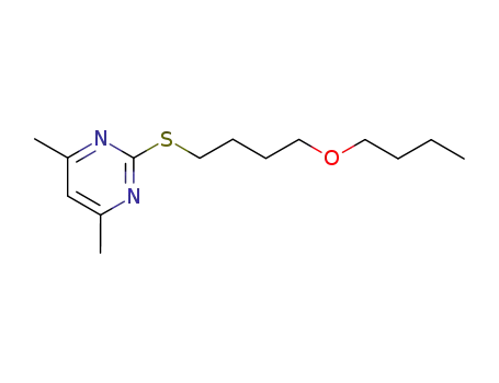 2-(4-Butoxy-butylsulfanyl)-4,6-dimethyl-pyrimidine