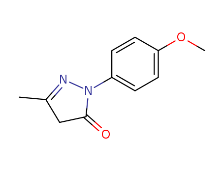 1-(4-methoxy)phenyl-3-methyl-5-pyrazolone(60798-06-3)