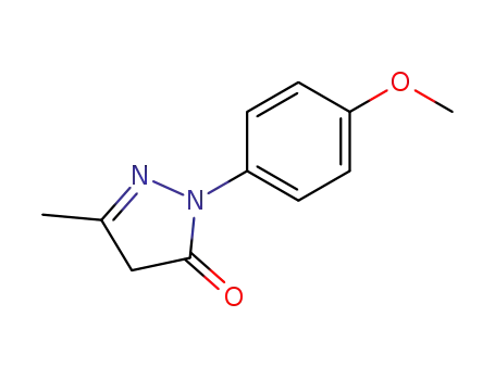 1-(4-methoxyphenyl)-3-methyl-2-pyrazolin-5-one