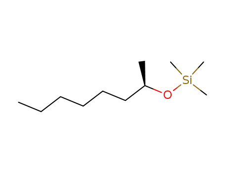 Molecular Structure of 51003-20-4 (Silane, trimethyl[(1-methylheptyl)oxy]-, (R)-)