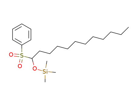1-<(trimethylsilyl)oxy>dodecyl phenyl sulfone