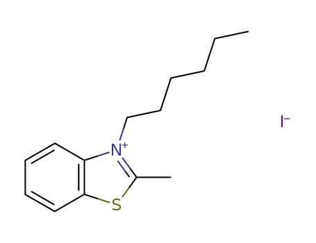 3-hexyl-2-methylbenzo[d]thiazol-3-ium iodide
