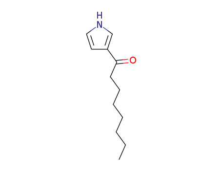 Molecular Structure of 114900-83-3 (1-Octanone, 1-(1H-pyrrol-3-yl)-)