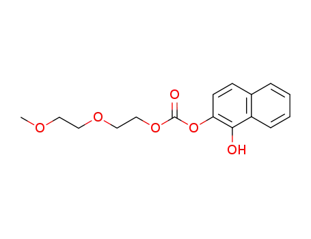 Carbonic acid 1-hydroxy-naphthalen-2-yl ester 2-(2-methoxy-ethoxy)-ethyl ester