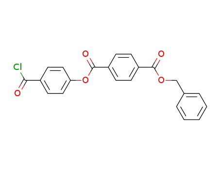 p-(benzyloxyterephthaloyloxy)benzoyl chloride