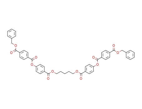 1,5-bis<(p-benzyloxyterephthaloyloxy)benzoyl>pentane