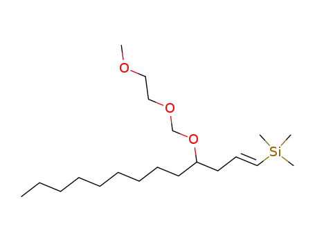 methoxyethoxymethyl ether of (E)-1-trimethylsilyl-1-tridecen-4-ol