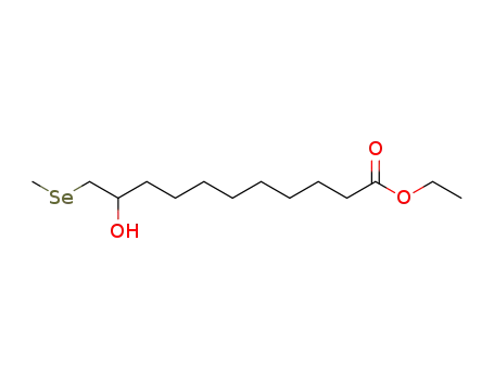 ethyl 10-hydroxy-11-methylseleno-undecanoate