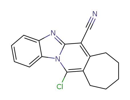 12-Chloro-8,9,10,11-tetrahydro-7H-benzo[4,5]imidazo[1,2-a]cyclohepta[d]pyridine-6-carbonitrile