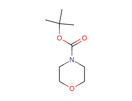 Molecular Structure of 220199-85-9 (1-N-BOC-MORPHOLINE)