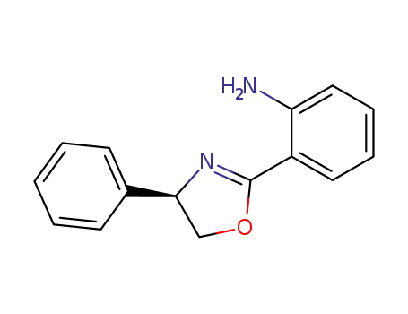 2-[(4R)-4,5-dihydro-4-phenyl-1,3-oxazolin-2-yl]benzenamine