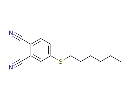 4-hexylsulfanylphthalonitrile