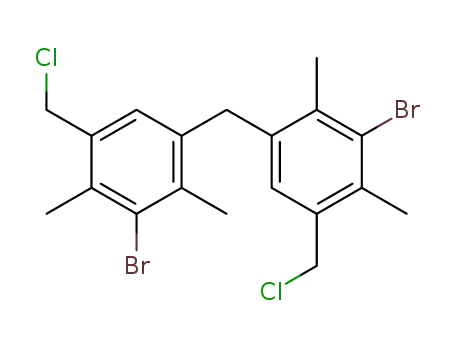 bis(3-bromo-5-chloromethyl-2,4-dimethylphenyl)methane