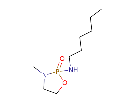 Hexyl-(3-methyl-2-oxo-2λ5-[1,3,2]oxazaphospholidin-2-yl)-amine