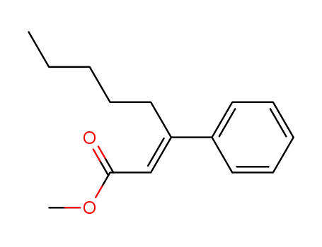 (E)-methyl 3-phenyloct-2-enoate