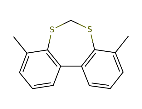 4,8-Dimethyl-5,7-dithia-dibenzo[a,c]cycloheptene