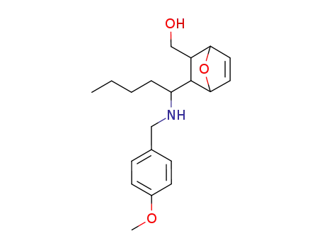 {3-[1-(4-Methoxy-benzylamino)-pentyl]-7-oxa-bicyclo[2.2.1]hept-5-en-2-yl}-methanol