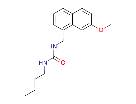 1-Butyl-3-(7-methoxy-naphthalen-1-ylmethyl)-urea