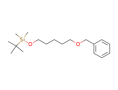 (5-benzyloxy-pentyloxy)-tert-butyl-dimethyl-silane