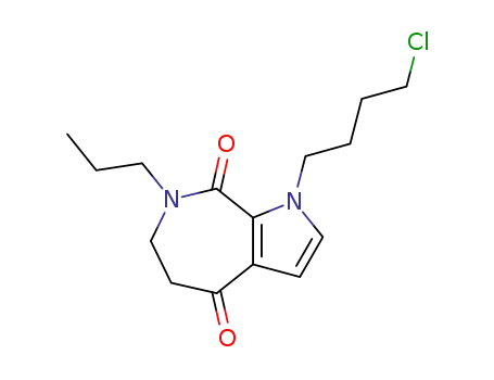 1-(4-chloro-butyl)-7-propyl-6,7-dihydro-1H,5H-pyrrolo[2,3-c]azepine-4,8-dione