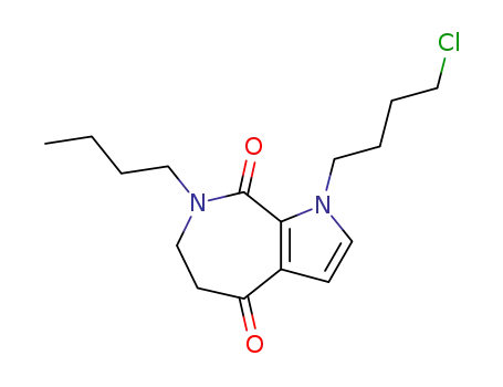 7-butyl-1-(4-chloro-butyl)-6,7-dihydro-1H,5H-pyrrolo[2,3-c]azepine-4,8-dione