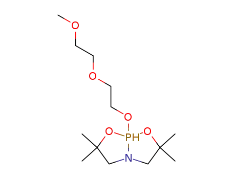 8-[2-(2-methoxy-ethoxy)-ethoxy]-2,2,6,6-tetramethyl-tetrahydro-8λ5-[1,3,2]oxazaphospholo[2,3-b][1,3,2]oxazaphosphole
