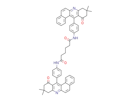 hexanedioic acid bis-{[4-(9,9-dimethyl-11-oxo-8,9,10,11-tetrahydro-benzo[a]acridin-12-yl)-phenyl]-amide}