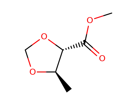 (4S,5R)-5-Methyl-[1,3]dioxolane-4-carboxylic acid methyl ester