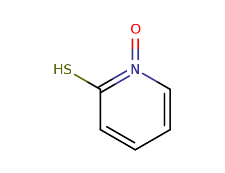 Molecular Structure of 1121-31-9 (2-Pyridinethiol 1-oxide)