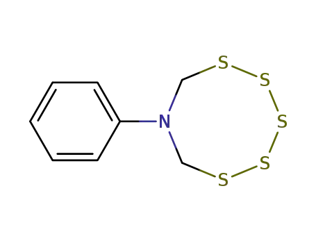 N-phenyl-1,2,3,4,5,7-pentathioazocane