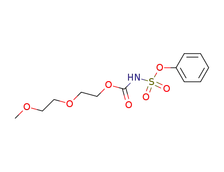 (2-[2-methoxyethoxy]ethyl)-N-(phenoxysulfonyl)carbamate