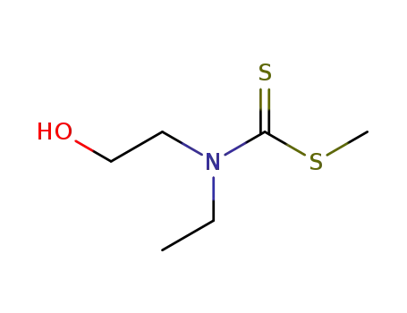 ethyl-(2-hydroxy-ethyl)-dithiocarbamic acid methyl ester