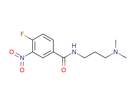 N-(3-(dimethylamino)propyl)-4-fluoro-3-nitrobenzamide