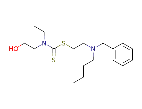 ethyl-(2-hydroxy-ethyl)-dithiocarbamic acid 2-(benzyl-butyl-amino)-ethyl ester