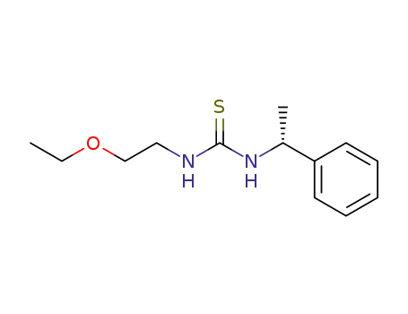1-(2-ethoxyethyl)-3-[(R)-1-phenylethyl]thiourea