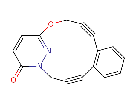 14-oxa-1,19-diaza-tricyclo[13.3.1.05,10]nonadeca-5(10),6,8,15(19),16-pentaene-3,11-diyn-18-one