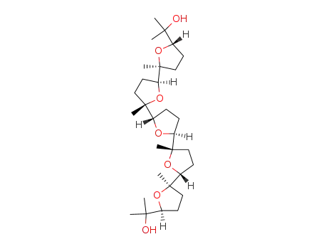 2-[(2S,5S,2'S,5'S,2''S,5''S,2'''S,5'''R,2''''R,5''''S)-5''''-(1-Hydroxy-1-methyl-ethyl)-2,5',2''',2''''-tetramethyl-icosahydro-[2,2';5',2'';5'',2''';5''',2'''']quinquefuran-5-yl]-propan-2-ol