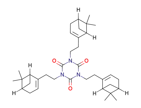 1,3,5-Tris-[2-((1R,5S)-6,6-dimethyl-bicyclo[3.1.1]hept-2-en-2-yl)-ethyl]-[1,3,5]triazinane-2,4,6-trione