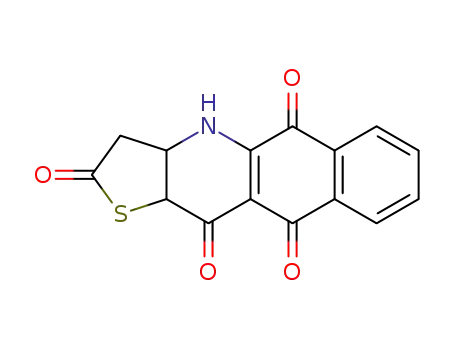 3a,11a-dihydro-3H,4H-1-thia-4-aza-cyclopenta[b]anthracene-2,5,10,11-tetraone