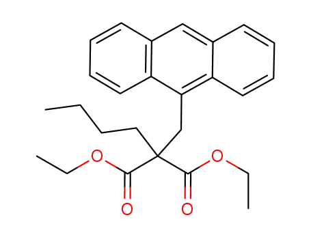 diethyl 2-(9-anthrylmethyl)-2-butylmalonate