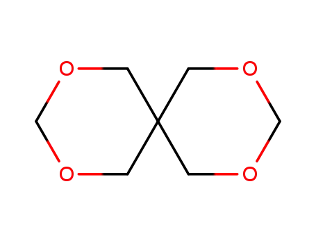 Molecular Structure of 126-54-5 (2,4,8,10-Tetraoxaspiro[5.5]undecane)