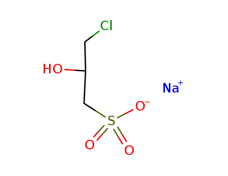 Molecular Structure of 126-83-0 (3-CHLORO-2-HYDROXYPROPANESULFONIC ACID SODIUM SALT)